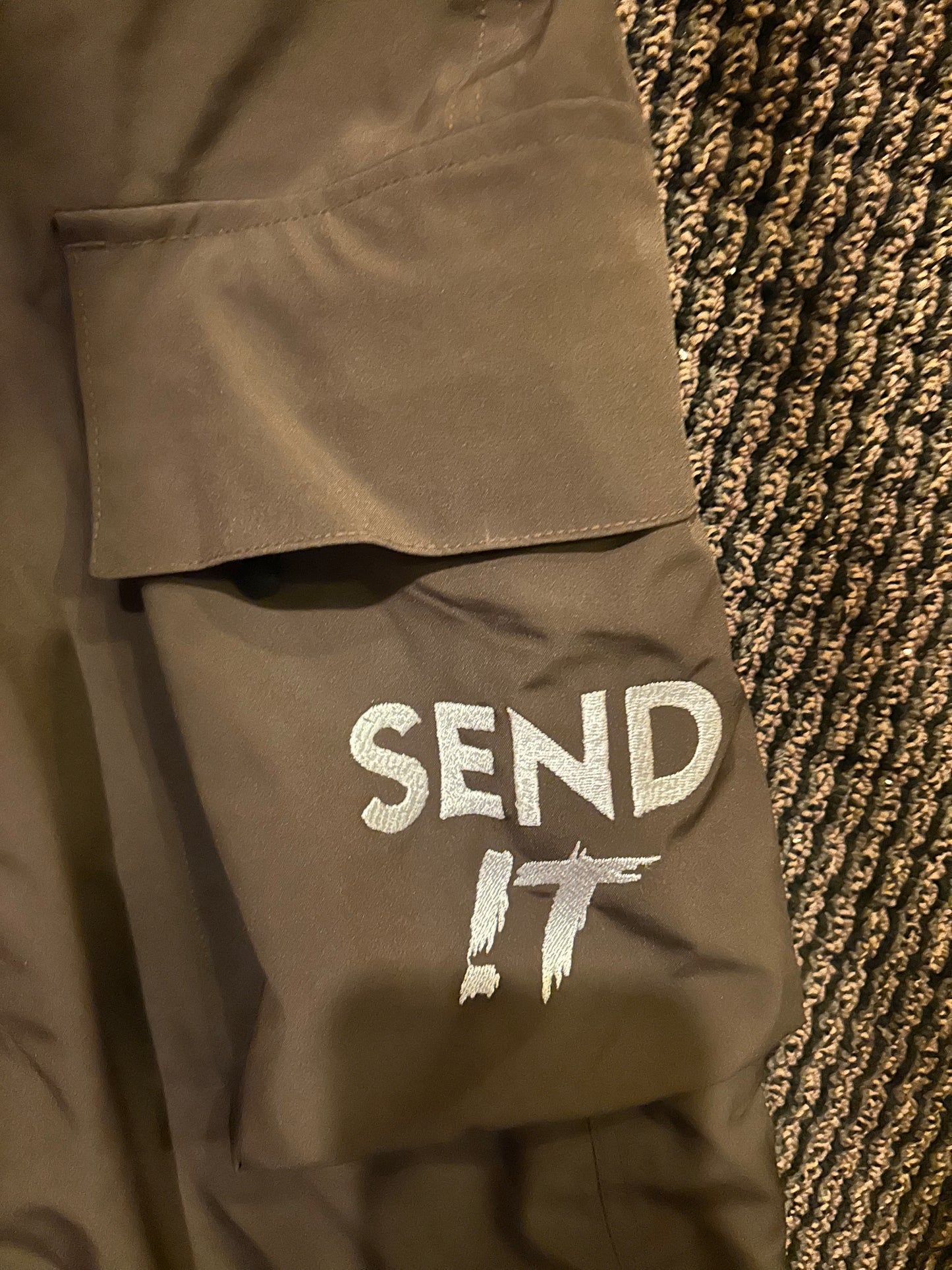 Mocha Brown Send !t Snowpants