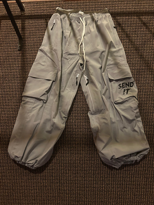 Grey Send !t Snowpants