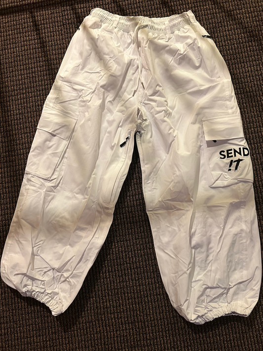 White Send !t Snowpants